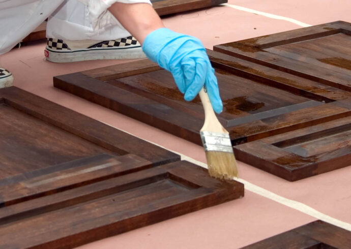 Cabinet Staining in West Palm Beach FL, Palm Beach Home and Remodeling Contractors