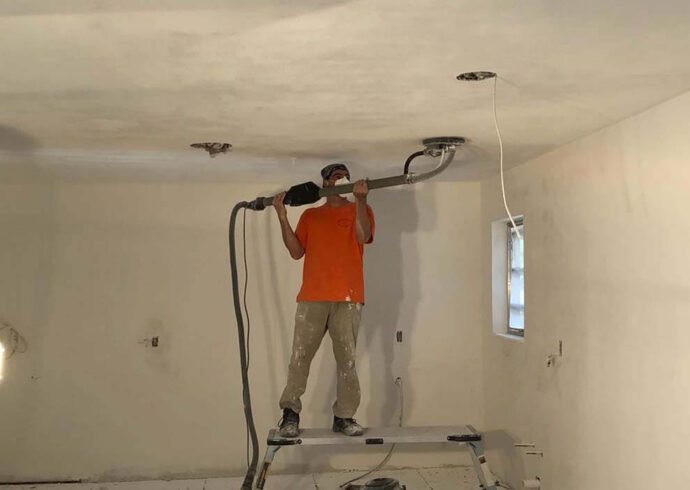 Commercial Popcorn Ceiling Removal in Loxahatchee FL, Palm Beach Home and Remodeling Contractors